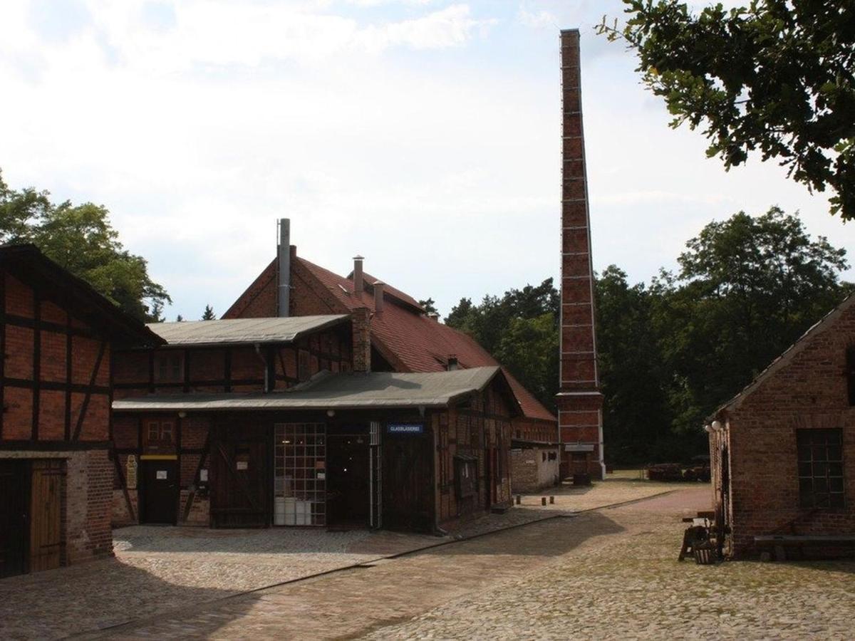Ferienwohnung Am Roten Schloss Glashutte (Brandenburg) Exterior foto